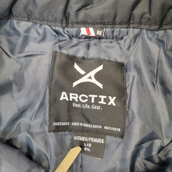Arctix 1800 Womens Black Insulated Cold Weather Snow Pants 31R L NWOT - Picture 5 of 16